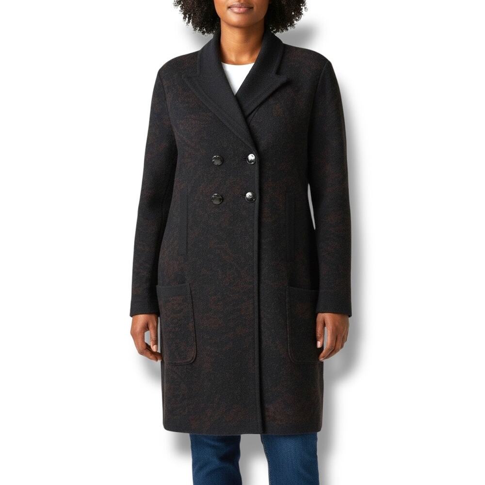 Vintage Sonia Rykiel Size L (40) Wool + Angora Cardigan Coatigan - Made in Italy